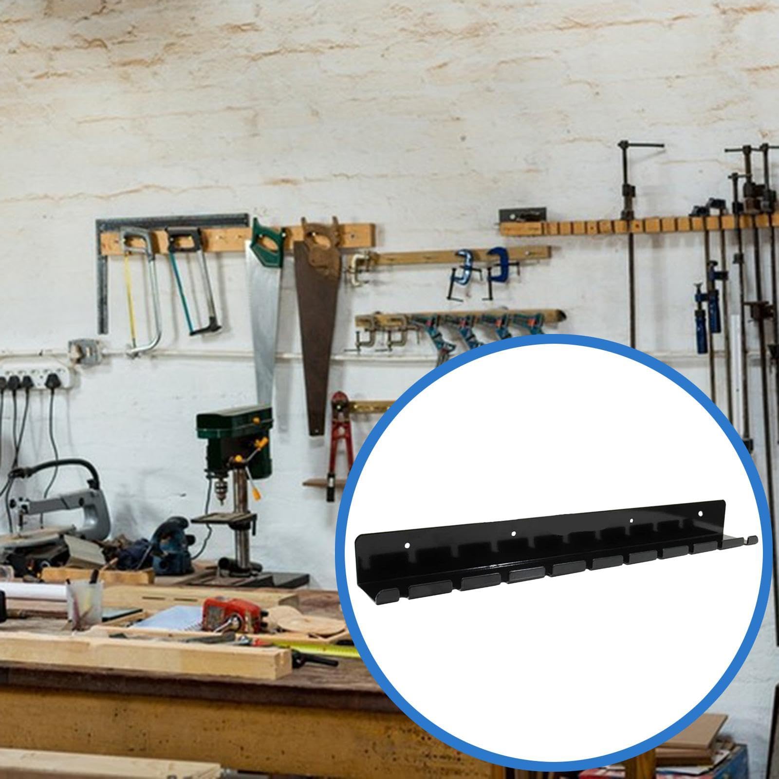 Soporte Organizador Neumático, Estante de Almacenamiento de Herramientas Neumáticas, Material de Hierro, Adecuado para Espacios de Trabajo Artesanales