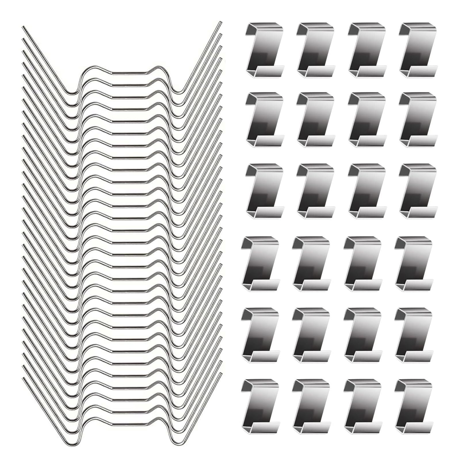 You.S Window Mounting Clips For Citroen Peugeot – 5 Pack, Window Pane Retainer Clips (8573.79, 2839777)