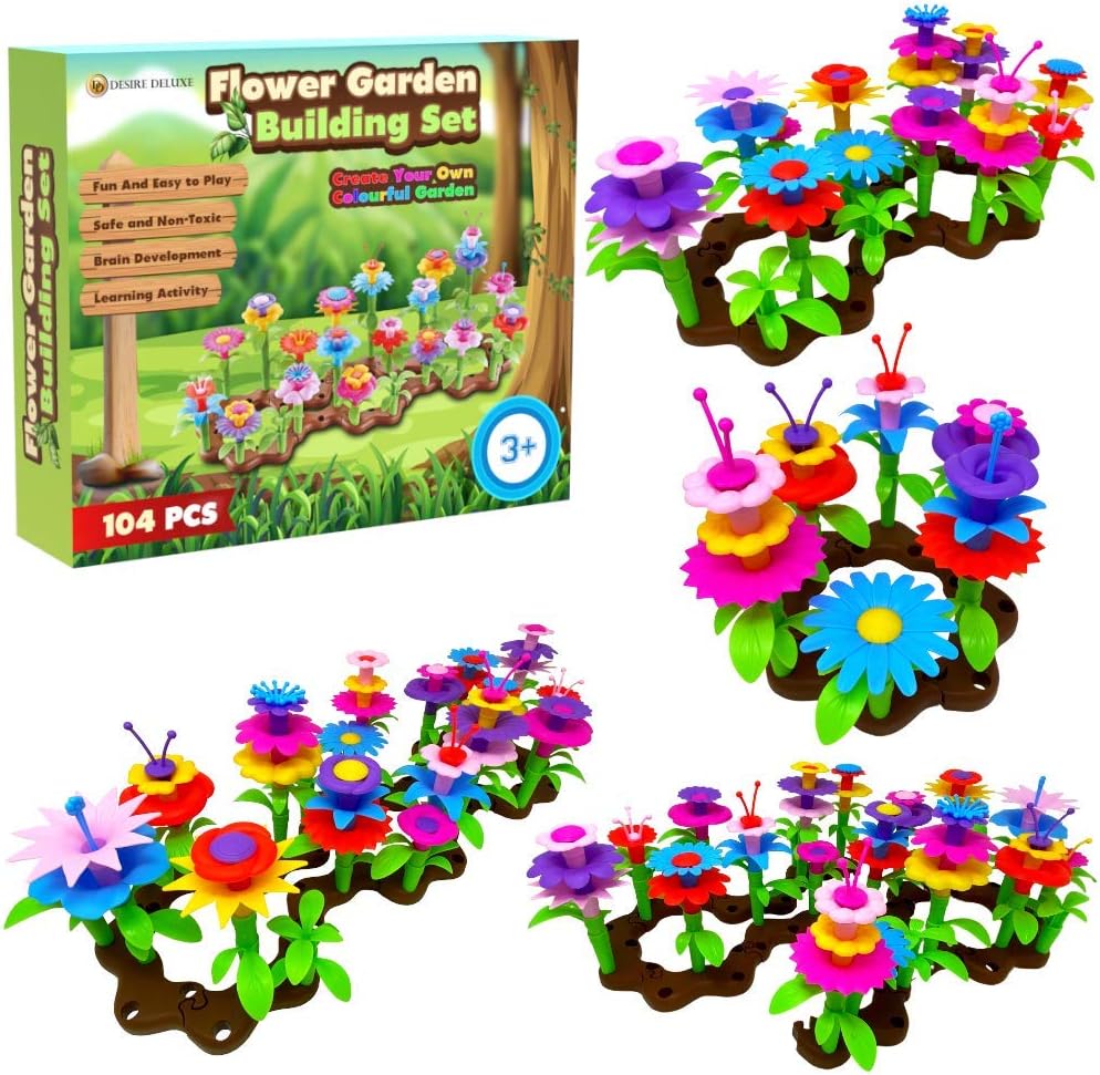 Flower Garden Toy 104pc
