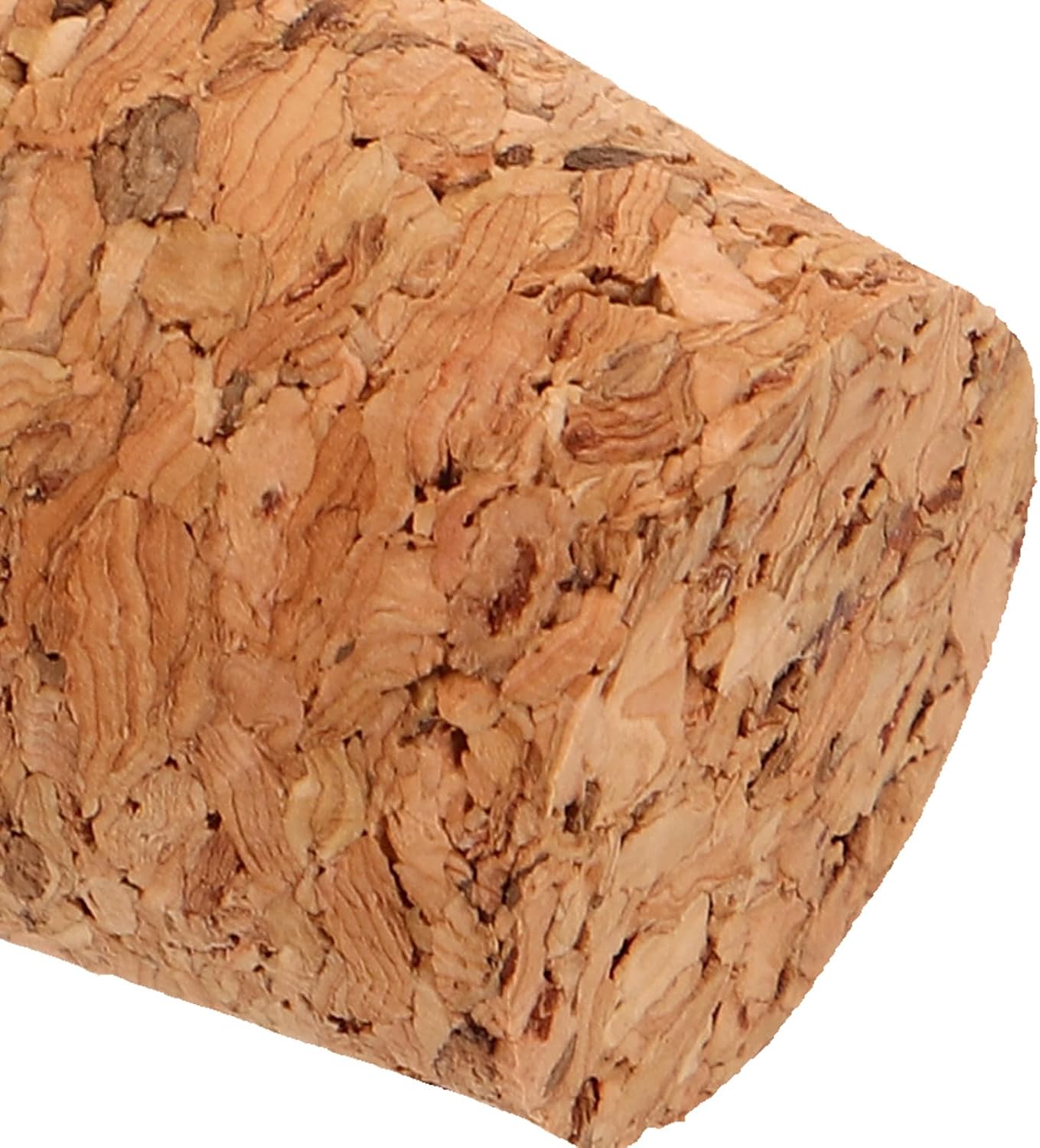 100pcs Wooden Tapered Corks for Wine and Craft Bottles