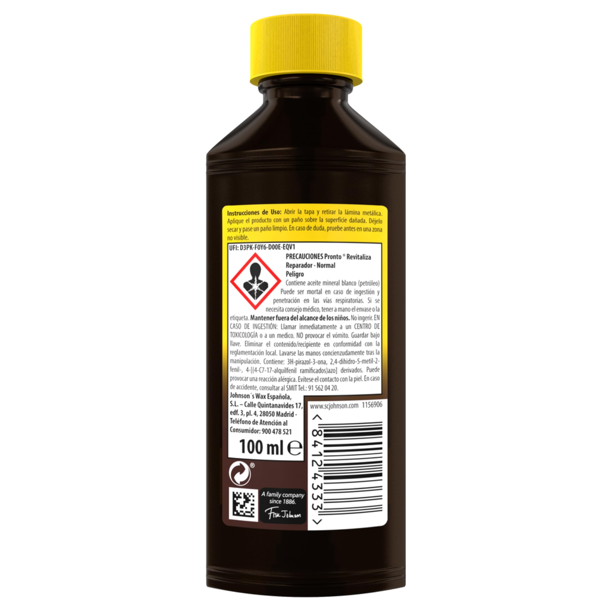 Pronto Reparador Normal - Tratamiento Antiarañazos para Muebles y Madera, 100 ml