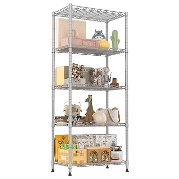 ShelF Tech System スチールラック 5段 H195W121D46 ShelF Tech System スチールラック 5段 H195W121D46 5 Tiers