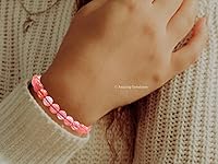 Vista 738 de Amazing Gemstone Crystal Bracelet for Women Men's Gifts - Protection Healing Crystal Bracelet - 8mm Gemstone Beaded Adjustable Bracelet Pulseras