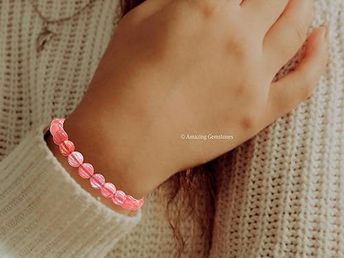Miniatura 738 de Amazing Gemstone Crystal Bracelet for Women Men's Gifts - Protection Healing Crystal Bracelet - 8mm Gemstone Beaded Adjustable Bracelet Pulseras