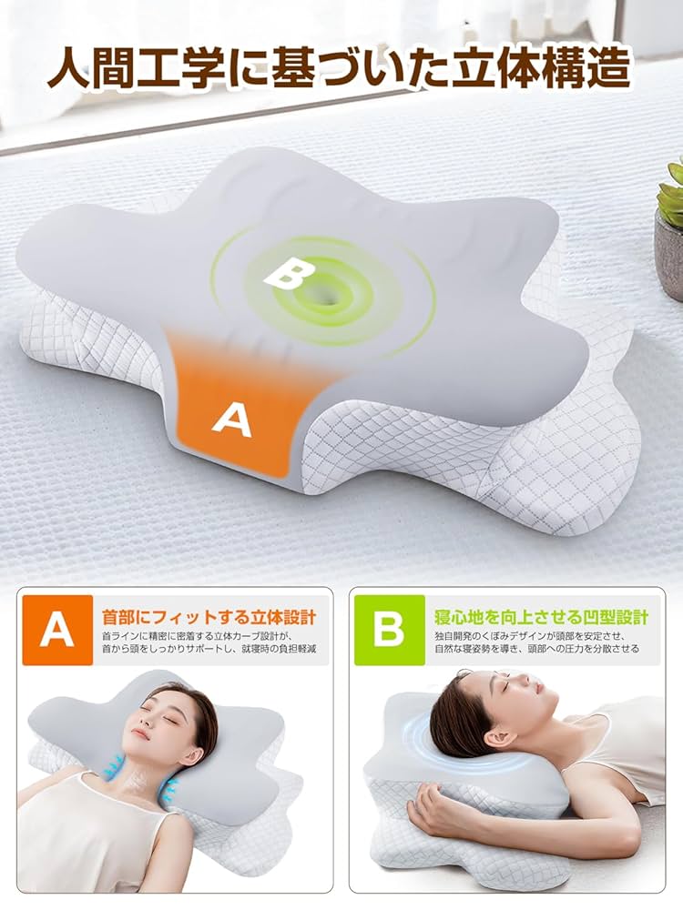 けんこう枕 ゆきんこ Amazon｜枕 首が痛くならない 低反発 安眠 まくら 頭・首・肩を