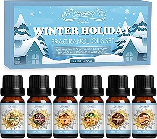 SALUBRITO Winter Essential Oils Set, Premium Holiday Fragran