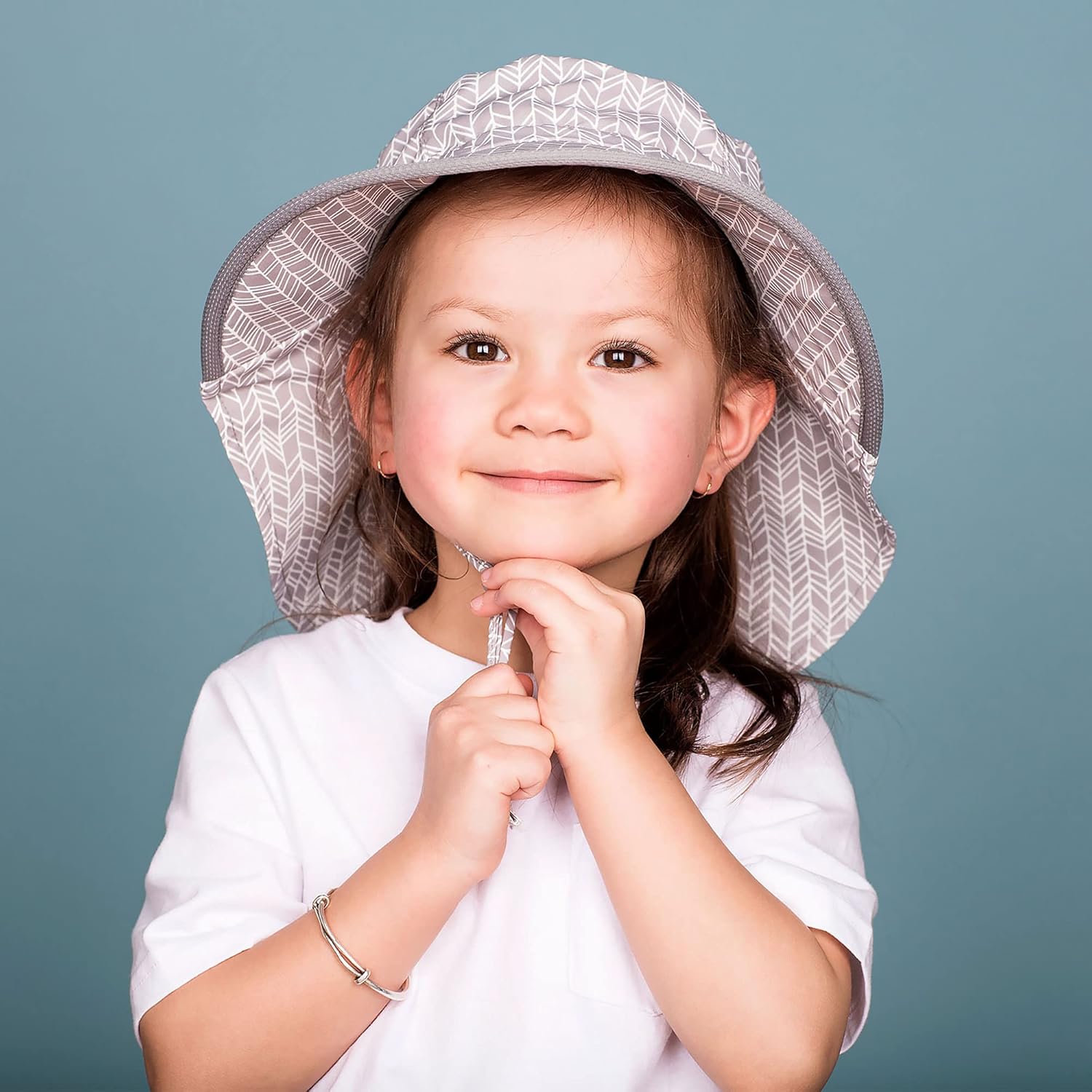 JAN & JUL Girls' Grow-with-Me Cotton Xplorer Sun Hat with Large Brim - Image 4