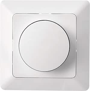 EMOS LED Dimmer Schalter Unterputz - Drehknopf Für Dimmbare Lampen 7-110W