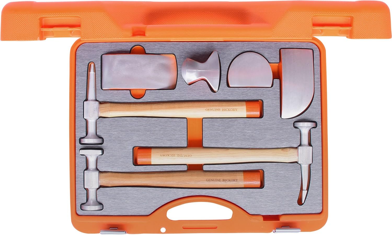 KS Tools 140.2475 Set utensili per carrozzieri in alluminio, 7 pz