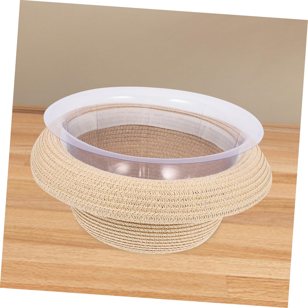 IMIKEYA 20piezas Percheros Para Gorras De Beisbol Soporte Transparente Para Gorras De Béisbol Protector Interior De Plástico Para Tiendas Minoristas De Sobremesa