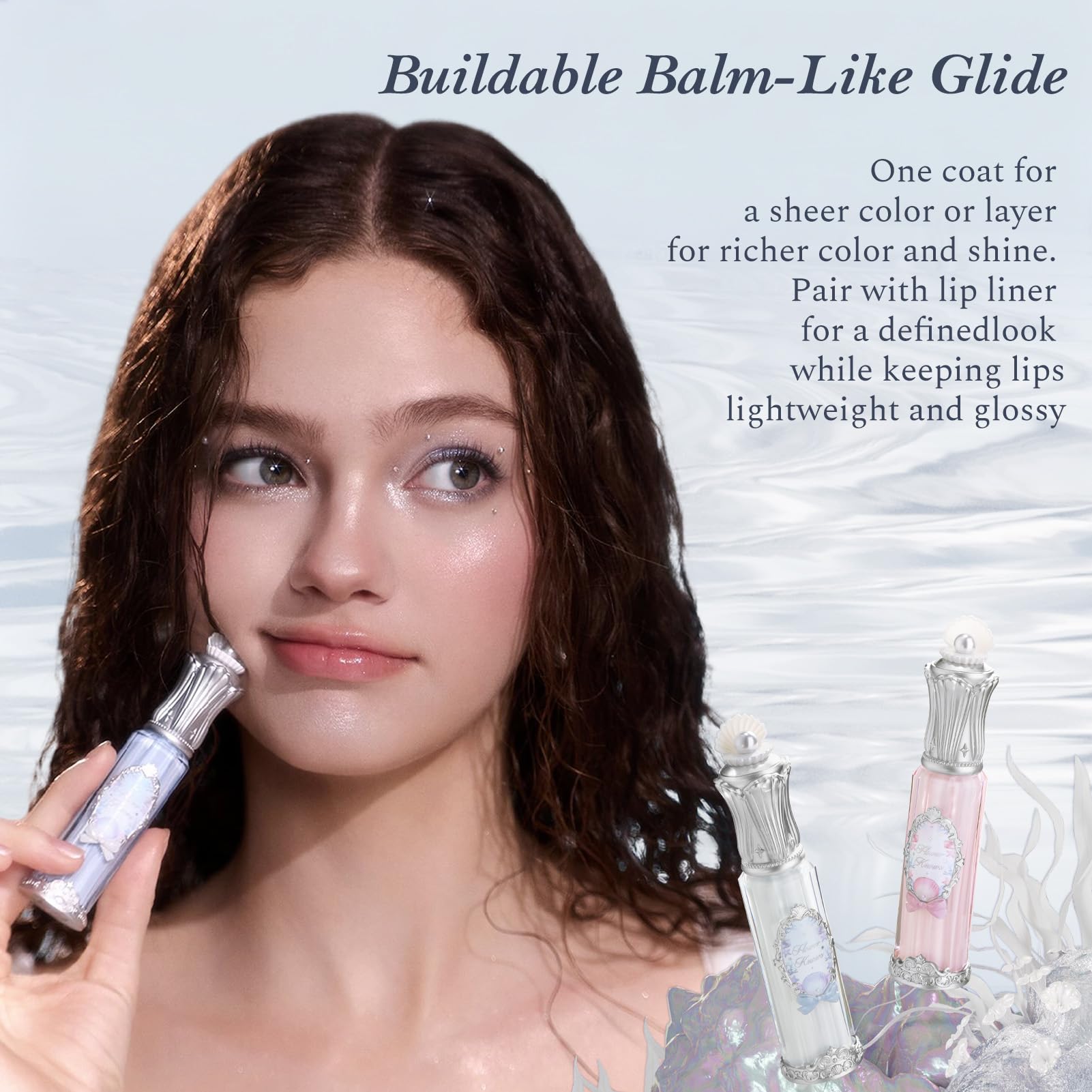 Flower Knows Shell's Jewel Nourishing Lip Glaze