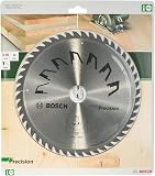 Bosch 1x Lama per Sega Circolare Precison (per Legno, Ø 216 x 2.5/1.5 x 30 mm, 48 Denti, ATB, Accessori Seghe Circolari) - 2