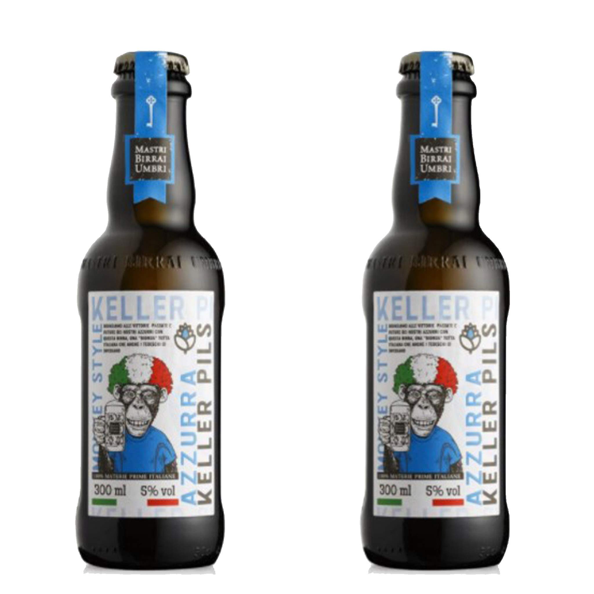 Mastri Birrai Umbri - Monkey Social Beer Box - Un box speciale con ben 11 birre della nostra linea Monkey (+ 2 bicchieri Mastri Birrai Umbri e un cavatappi esclusivo)