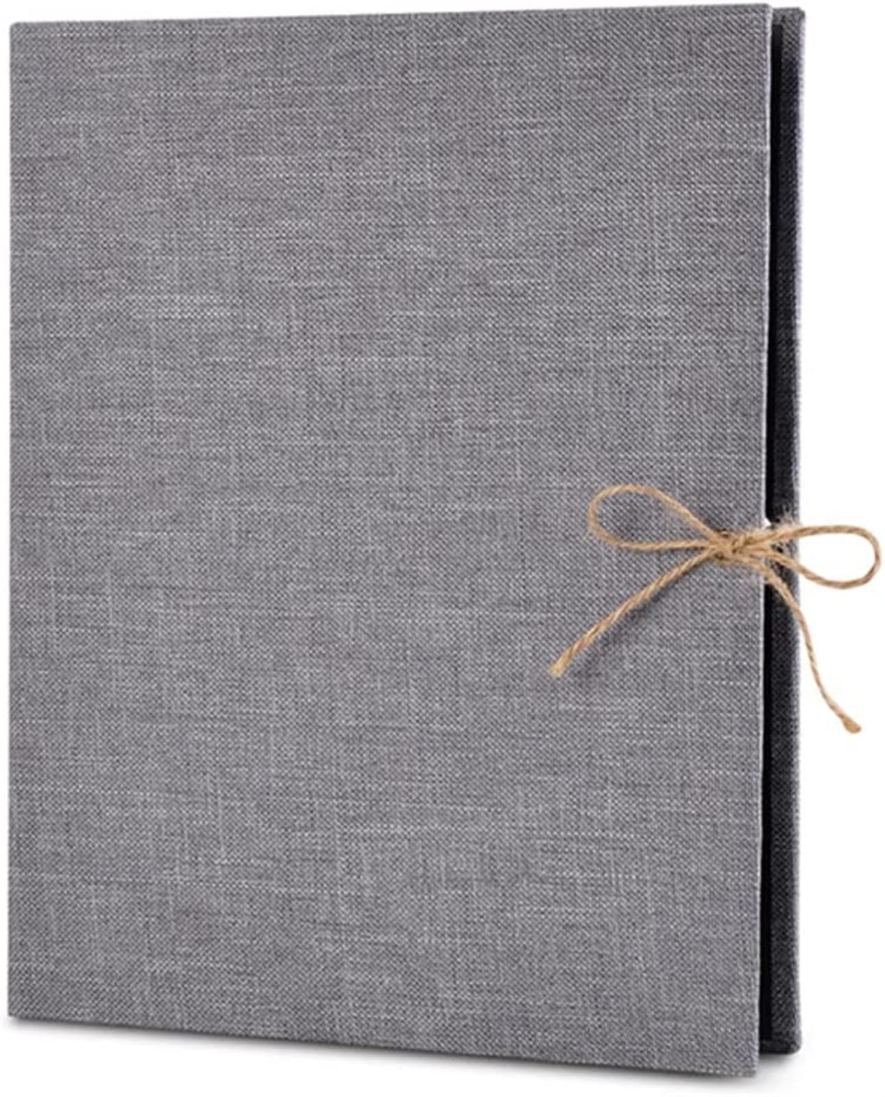 Fotoalbum Leinen Sammelalbum 60 Schwarze Seiten Sammelalbum Erinnerungsbücher Gästebücher DIY-Kits
