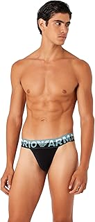 Emporio Armani Men's Jockstrap Megalogo Jock Strap