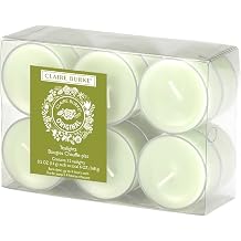 Claire Burke Original Scented Tealight Candles 12-Pack | Long-Lasting Scented Tea Lights Candles | Coconut Soy Wax, Cotton Wick | Burns up to 4 Hours Each