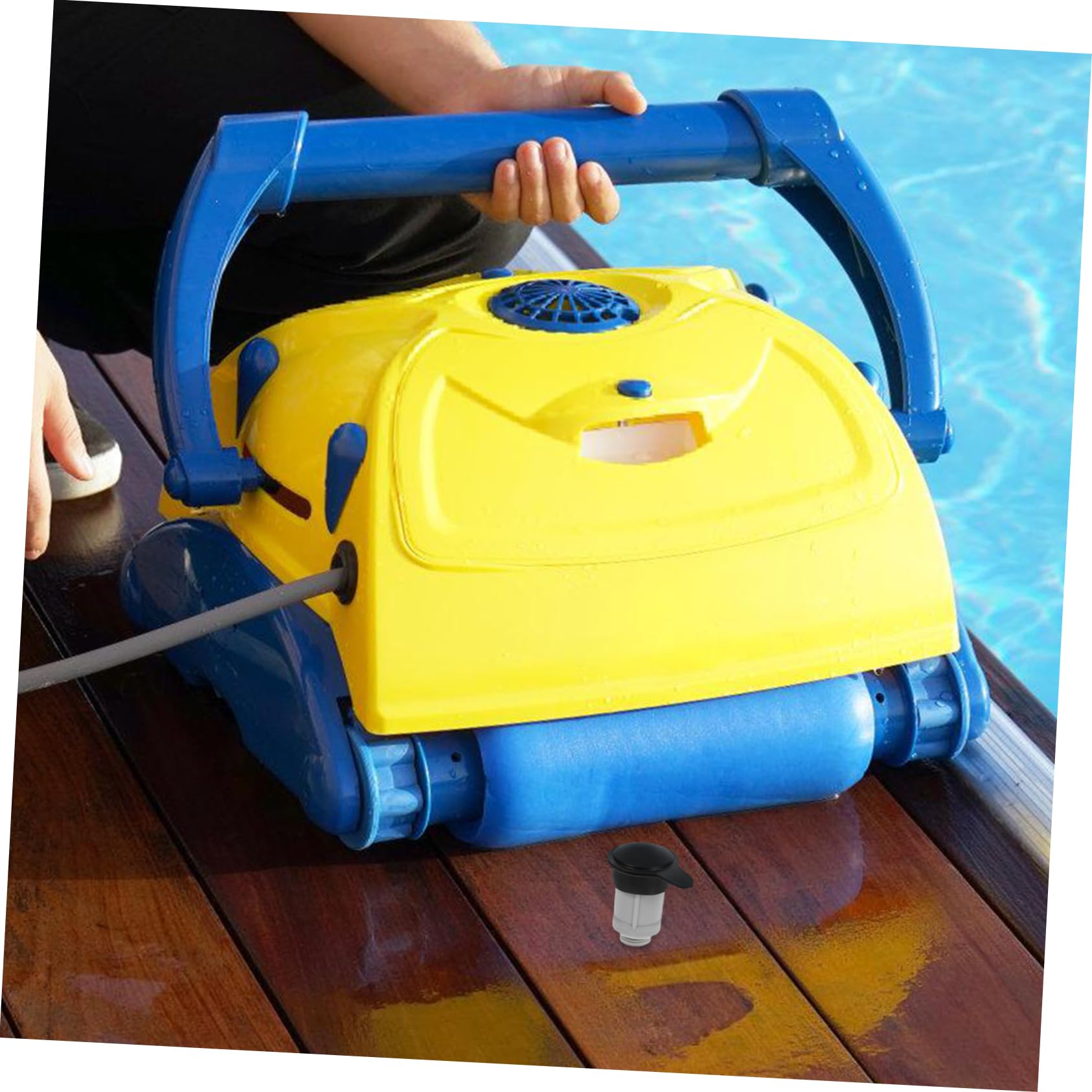 BESTonZON 2pezzi Sostituzione Adattatore Per Valvola Pompa Piscina Compatibile Valvola Iniezione Per Facile Scarico e Inflazione Della Piscina