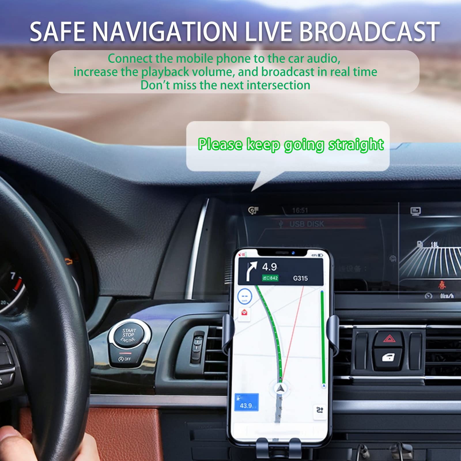 Mengtech Adattatore Bluetooth 5.0 Per Auto Con Aux - Ricevitore Audio Plug & Play - Foto 9