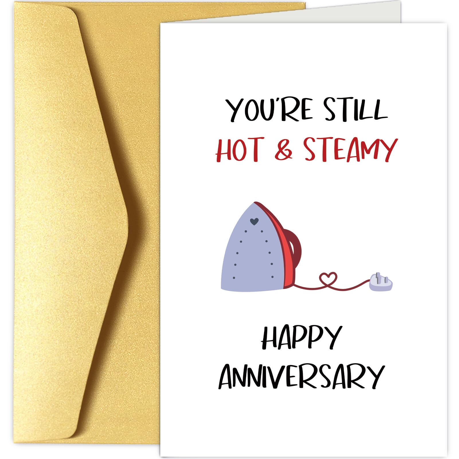 6th Wedding Anniversary Card For Wife - Stainless Steel Engraved Wallet Card With Envelope