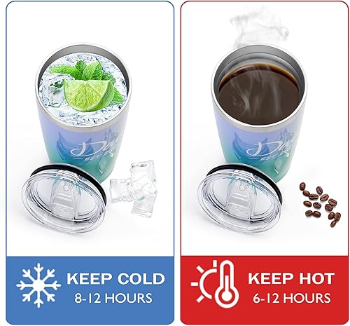 Miniatura 3 de TURMTF Regalos para hija, tazas del día de la madre para mi hija, regalo de papá mamá, vaso de café aislado al vacío de doble pared con tapa y