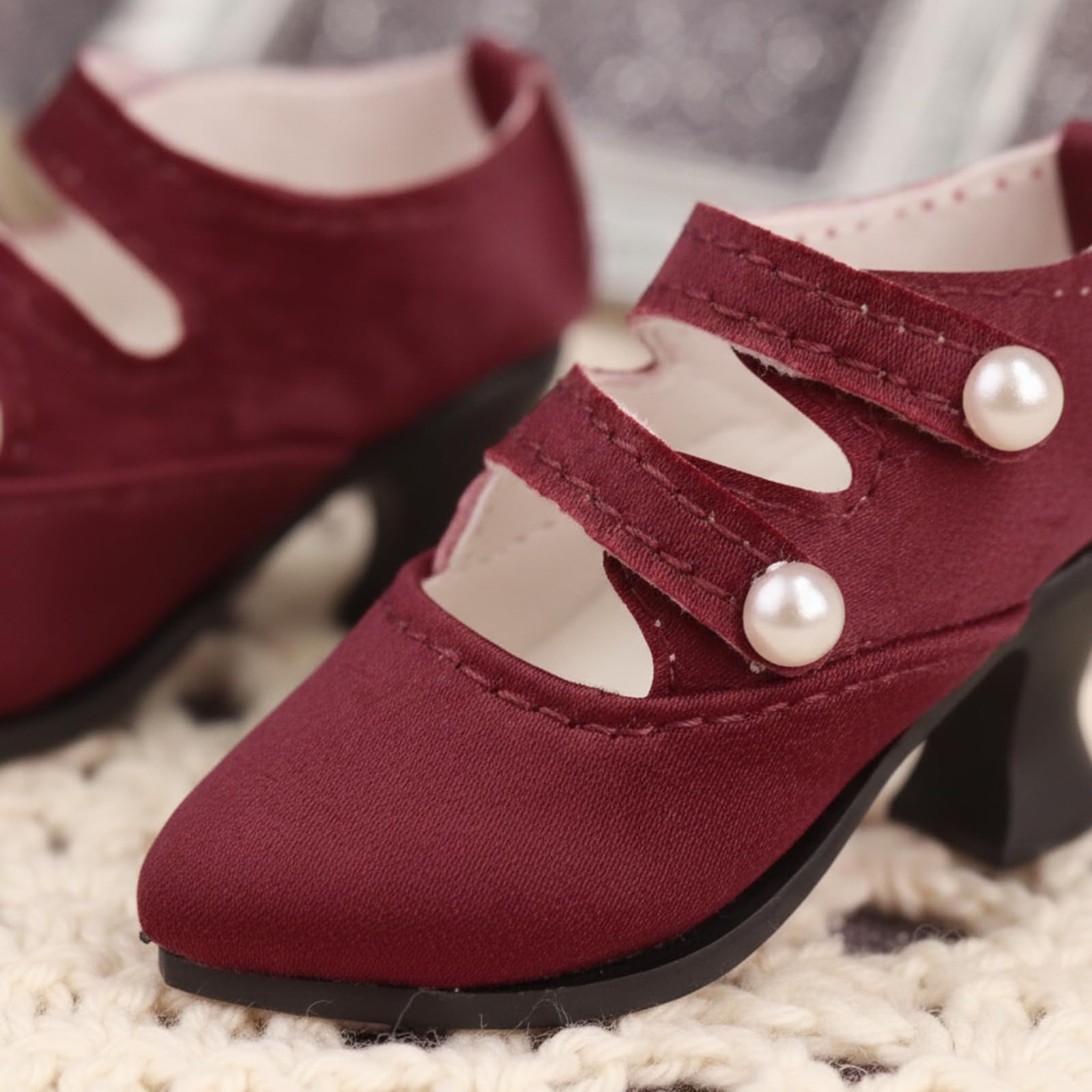 Scarpe Classic Strap Shoes per Bambola BJD 1/4 Eleganti Moda,