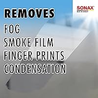 Vista 4 de SONAX Esponja para parabrisas 417100 Esponja de limpieza de doble acción para vidrio sin rayas Elimina fácilmente la suciedad, niebla