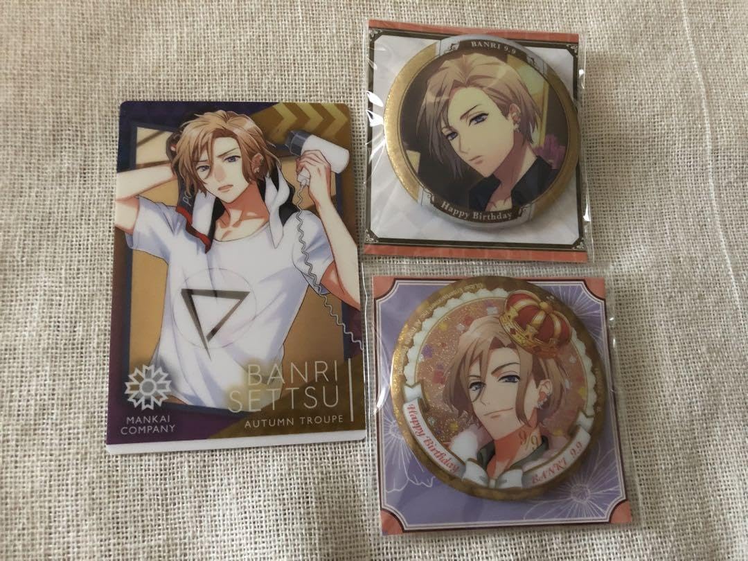 A3 摂津万里 バースデー 缶バッジ