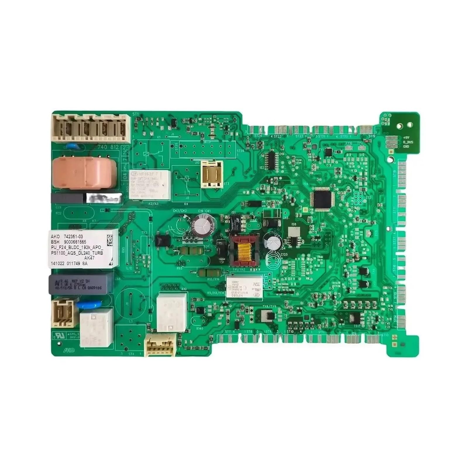 Placa de ordenador for lavadora 9000661565 742351-03, placa controladora, accesorios for lavadora