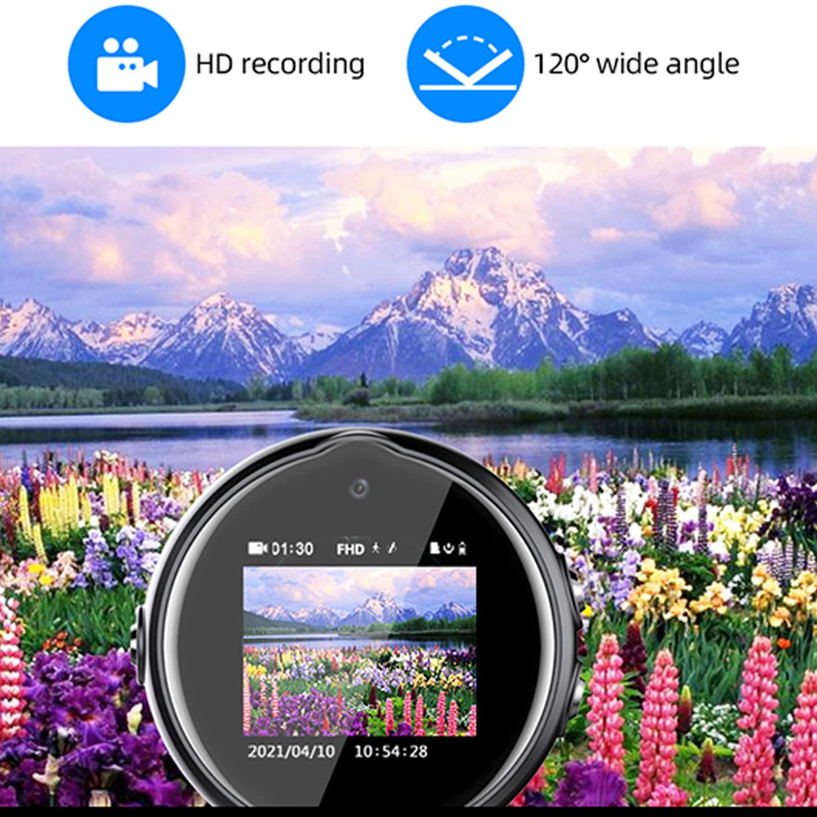 L Ce Recorder WatchRecorder WatchRecorder-Armbandce Aktivierter Tragbarer Recorder,Ce Recorder Watch One K Recording AI Intelligente HD-Rauschunterdrückung Ce-aktiviertes