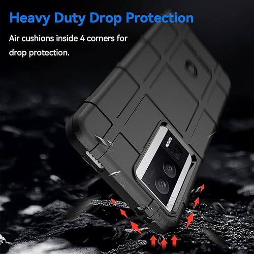 Miniatura 3 de Funda delgada para Xiaomi Poco F5 Pro, funda para Redmi K60K60 Pro, resistente funda duradera para exteriores con protección de grado militar a