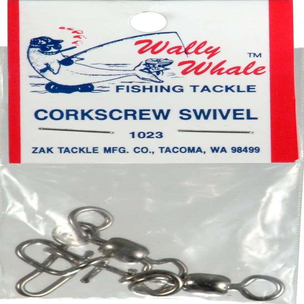 Zak Tackle Corkscrew Swivel Fishing Equipment, Size 4/0