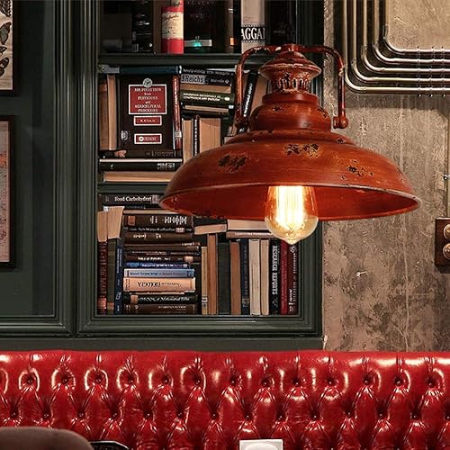 Miniatura 3 de Industrial Vintage Iron Chandelier Light Fixture E27E26 - Elegant Retro Hanging Lamp for Kitchen, Dining Room, and Living Spaces