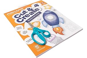 Fiskars Cut & Create Activity Book: Perfect for Little Hands!