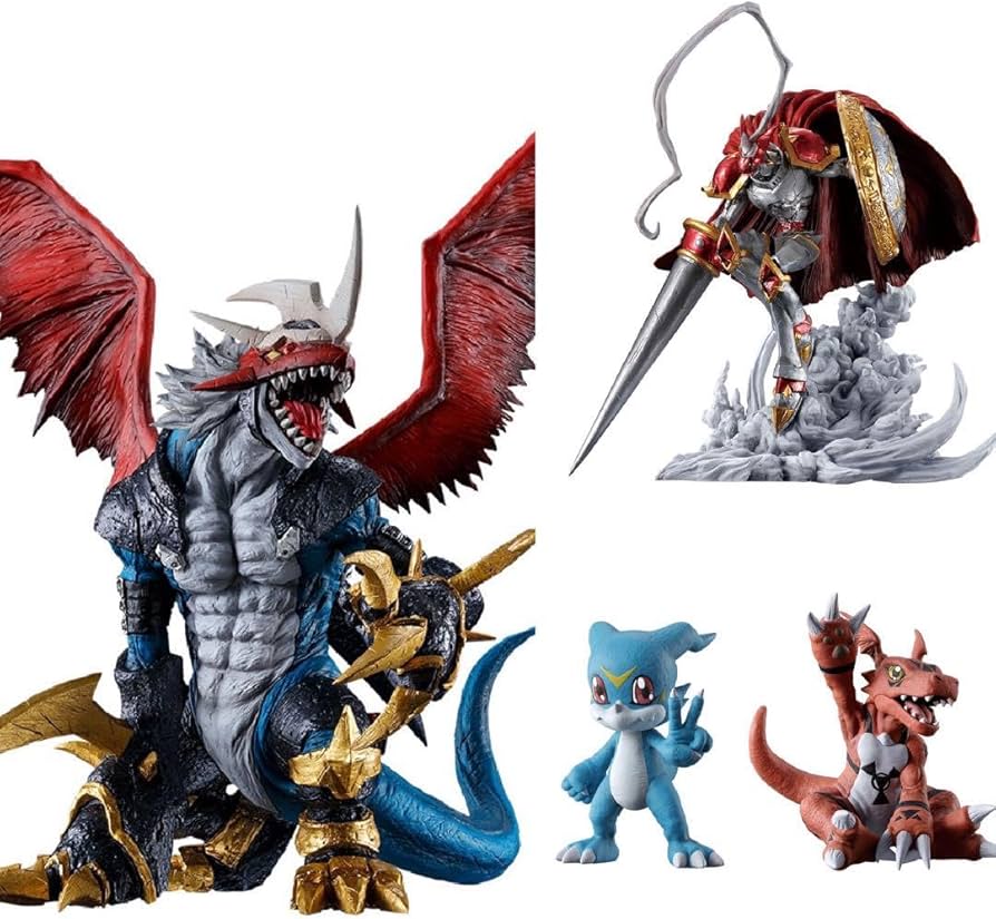 バンダイナムコ一番くじデジモンシリーズ B賞　インペリアルドラモン デジモン一番くじa b インペリアルドラモンデュークモンフィギュア