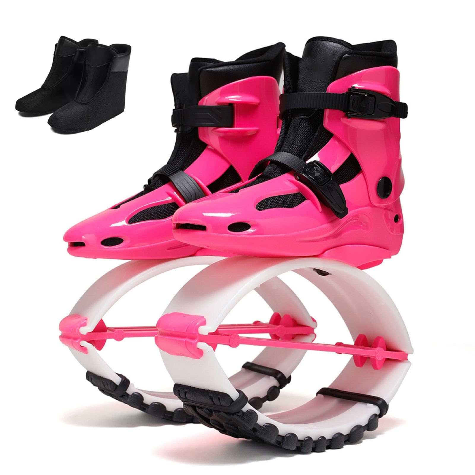 Kangaroo Jumping Shoes, Jump Shoes Fitness and Bouncing, Detachable Cleaning Socks, Indoor and Outdoor Sports Moon