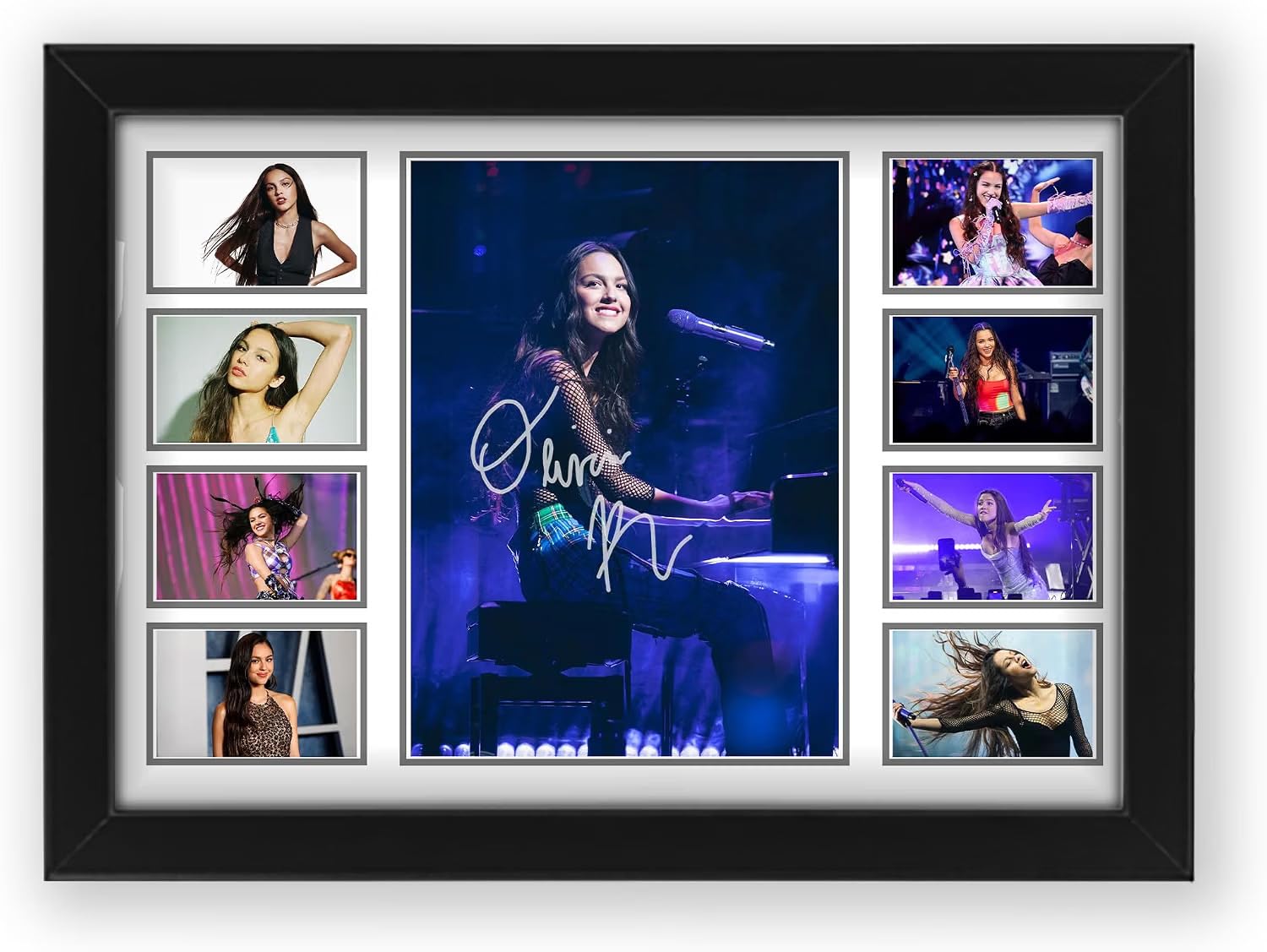 AllStarMedia Tribute to Olivia Rodrigo Inspired Pop Music Poster Print | Fan Art Style Pop Singer Wall Art | Contemporary Music Home Décor Artwork | Limited Edition Print | A3 Unframed (30 x 40 CM)