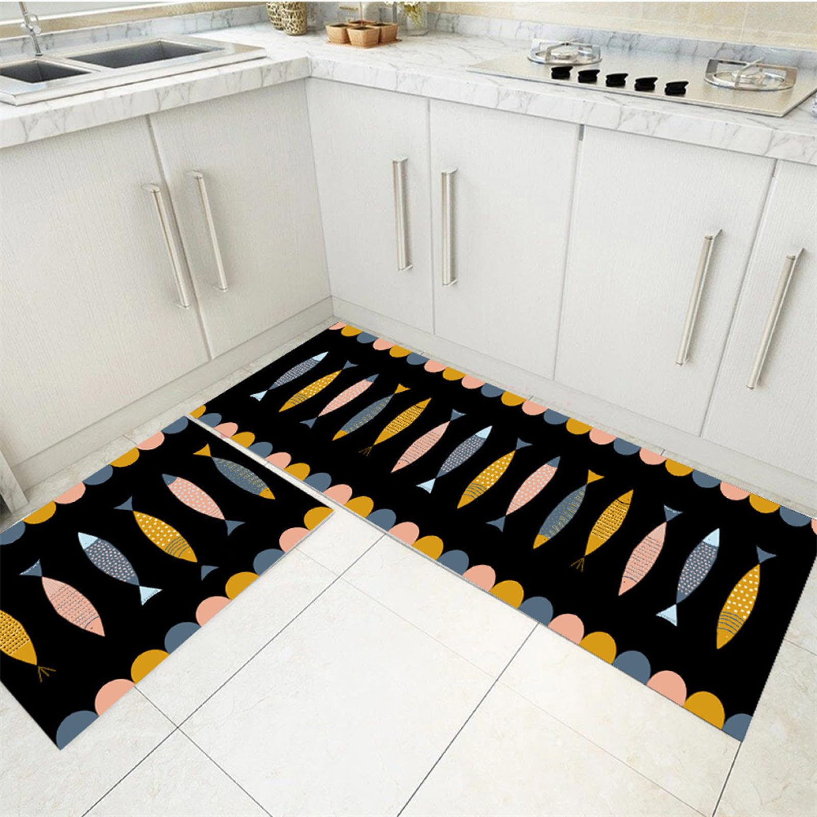 Tapis de sol super absorbant et lavable pour sécuriser la cuisine