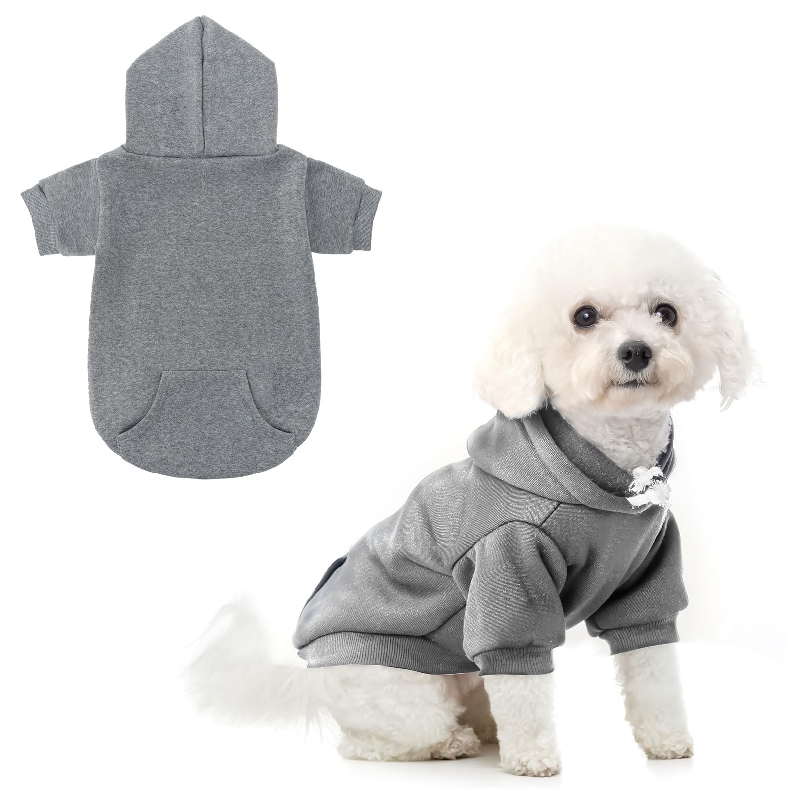 Sweat en polaire pour chien pour stopper les frissons hivernaux des animaux
