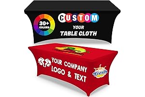 Custom Tablecloth with Business Logo: Brand & Promote