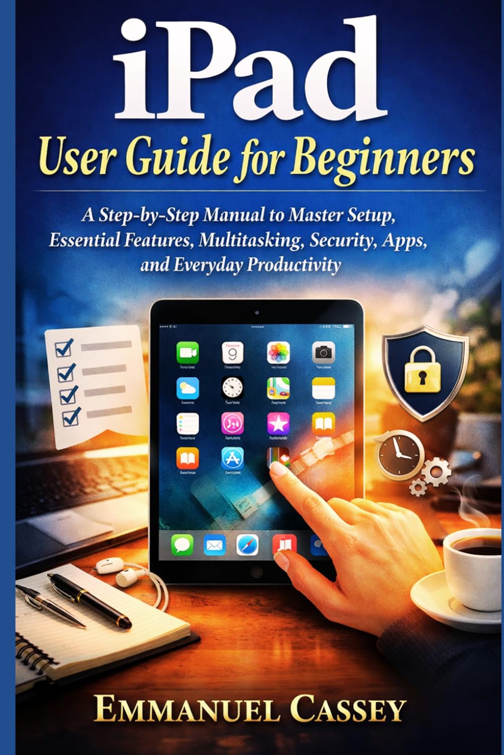 iPad User Guide for Beginners: A Step-by-Step Manual to Master Setup, Essential Features, Multitasking, Security, Apps, and Everyday Productivity
