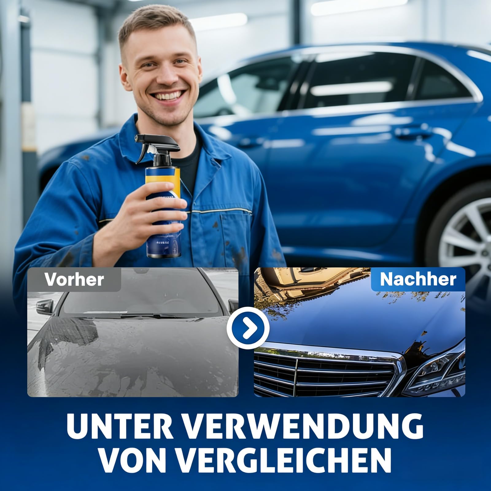 sopami spray auto,sopami quick effect coating agent,3in1 Auto Beschichtungs, Nano Schutz Lack Versiegelung Spray, Schnell Glanz & Kratzer Reparatur für Auto, Motorrad