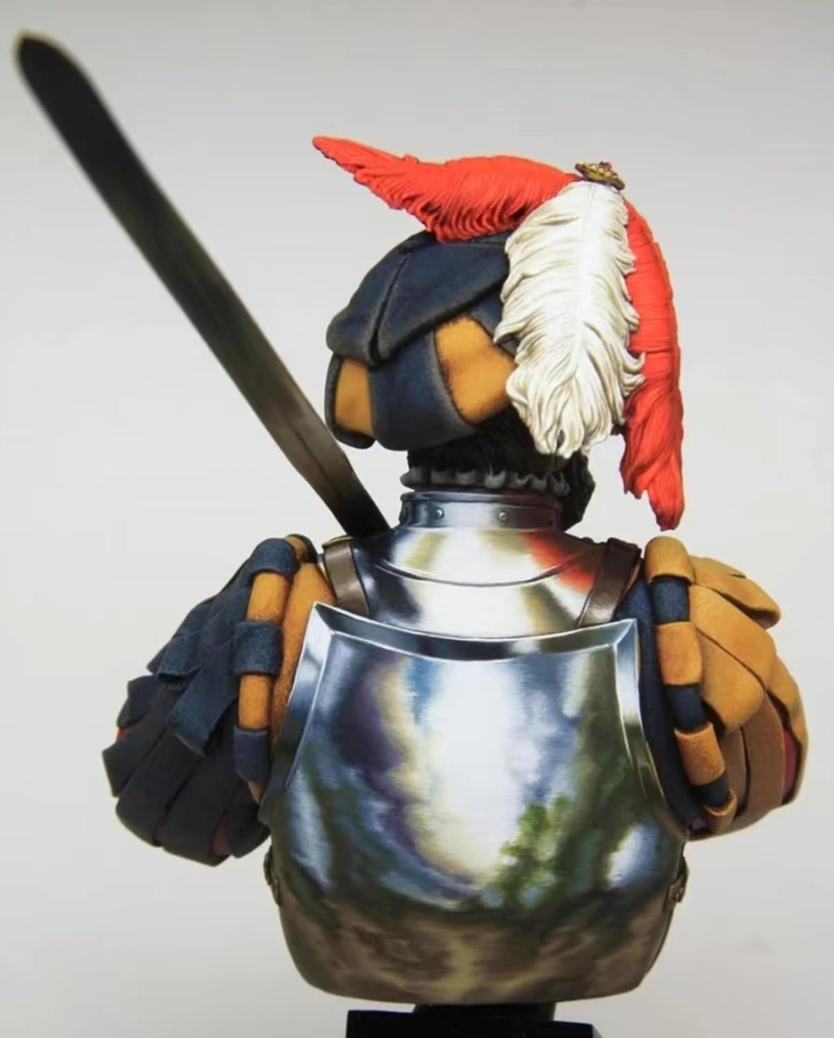 TRUEGRIS 1/10 Ancient European Warrior Resin Bust Model Kit Unpainted and Unassembled //u7f6Z100