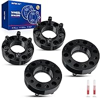 Vista 177 de KAX Espaciadores de rueda de 4 x 4 de 1 pulgada para Trail Boss 330, espaciadores de 4 lengüetas con orificio de cubo de 2.323 in de 1/2 pulgada x