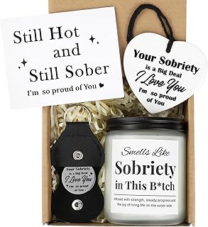 4 Pcs Sobriety Gifts Set for Women & Men