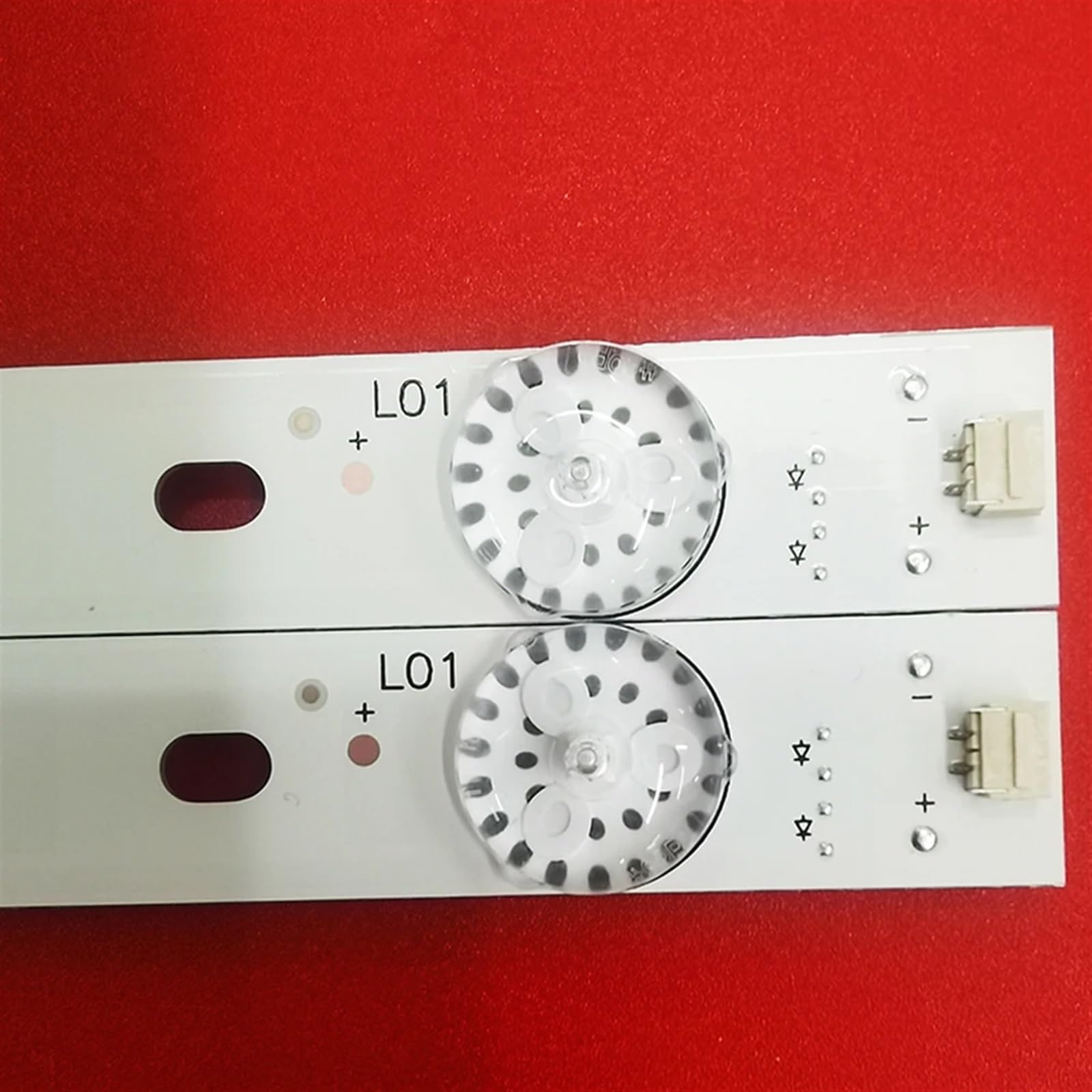 Striscia di retroilluminazione a LED 2 Pezzi 7 lampade Compatibile for TV da 32 Pollici C320X15-E6-H RF-BS320E30-0701S-17B0 32LEM-1019/T2C BBK 32LEX-5027/T2C 32LEM-1029(One Size)