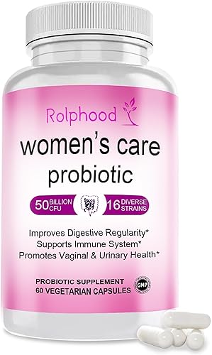 Probiótico vaginal para mujeres pH equilibrar la salud, con prebióticos y mezcla de probióticos Lactobacillus, aumenta el sistema inmunológico,