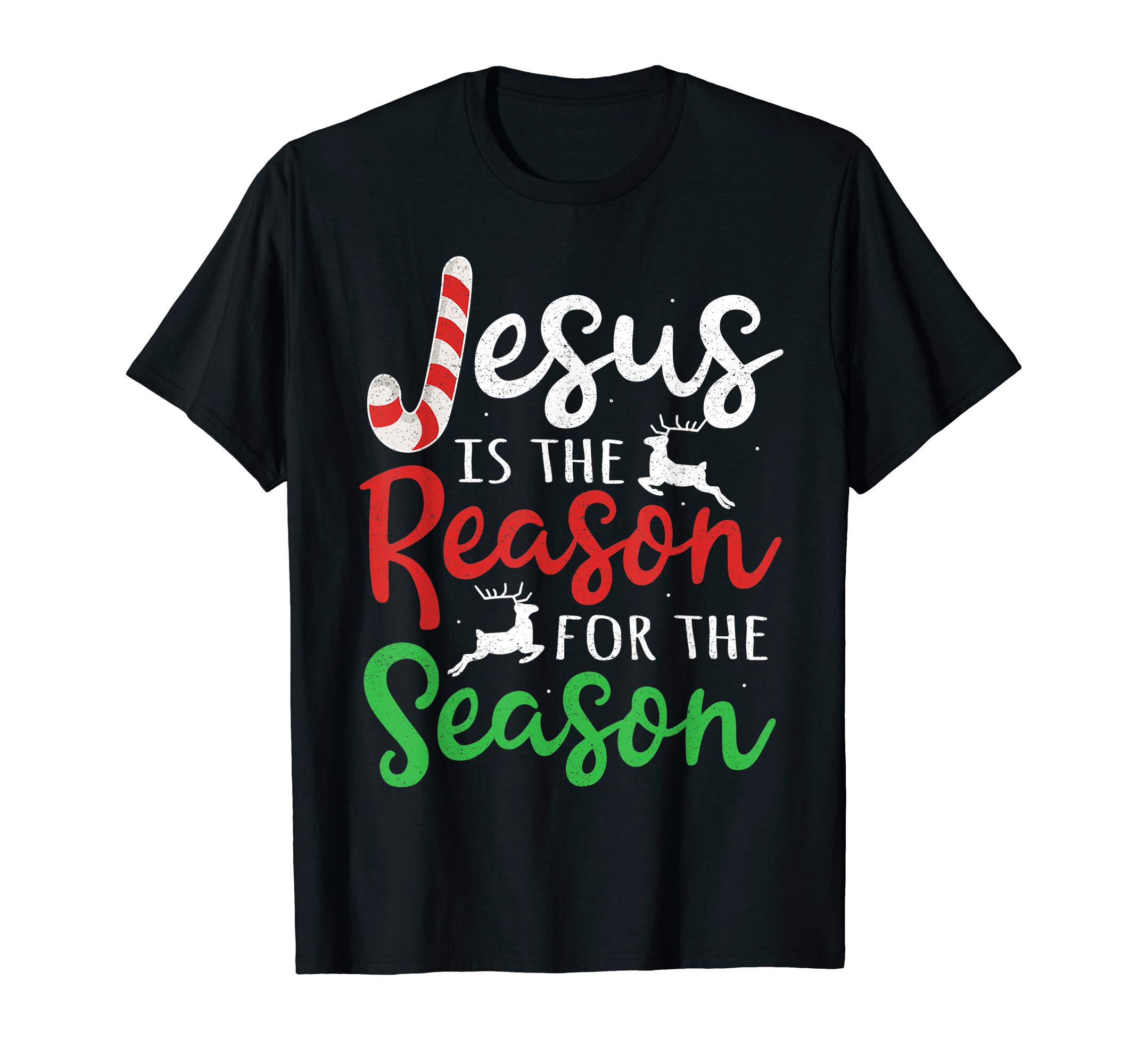 Jesus Is The Reason For The Season Christmas Gift T-ShirtOEKO-TEX STANDARD 100
