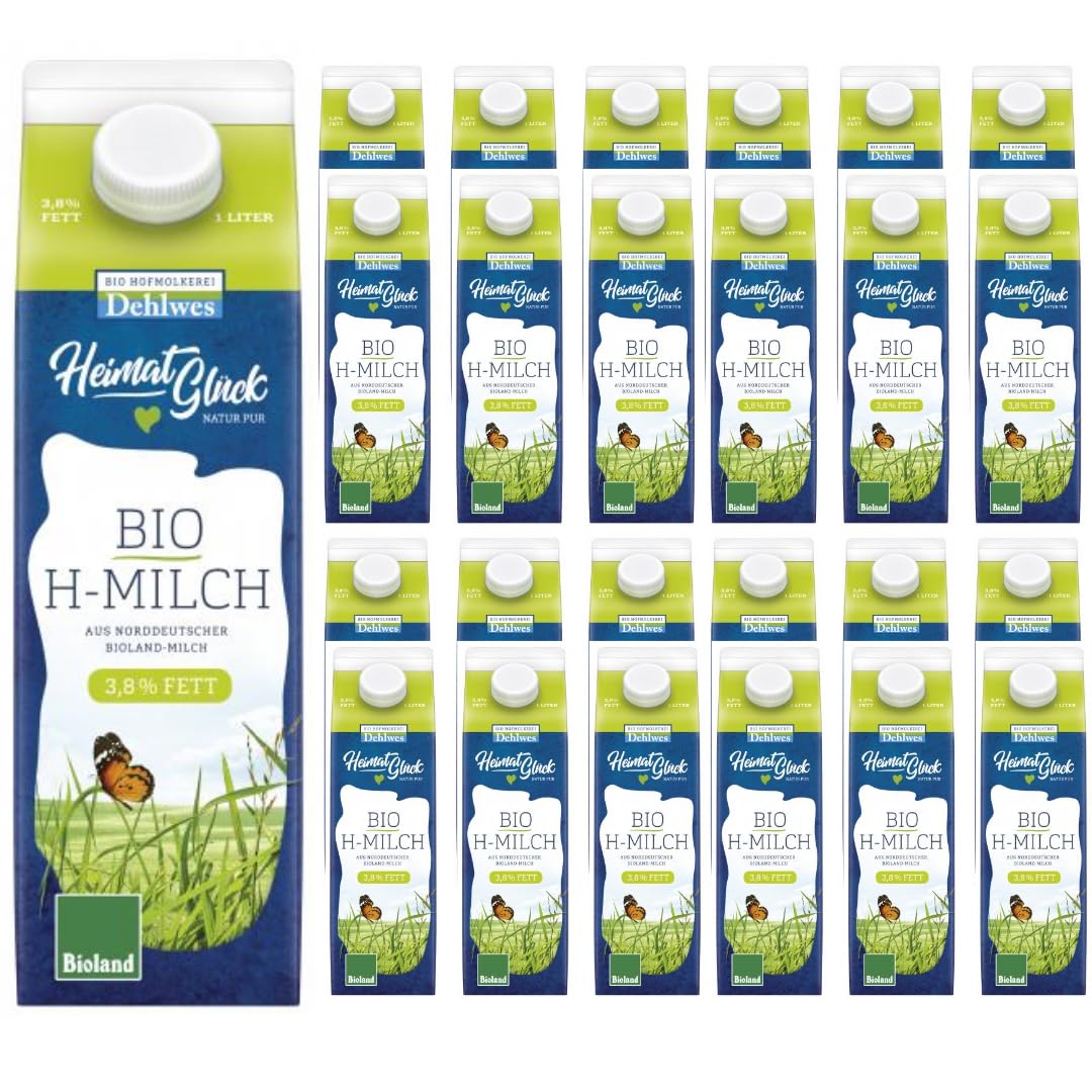Mit Pufai Grocery Dehlwes Haltbare Milch H-Milch mit%3,8 Fett ultrahocherhitzt, homogenisiert 1000 Mililiter x 24 STÜCK