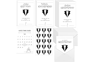 Jutom Will You Be My Groomsmen Sticker Set