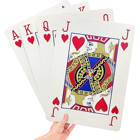 Jumbo Playing Cards: Transform Game Nights into Giant Adventures